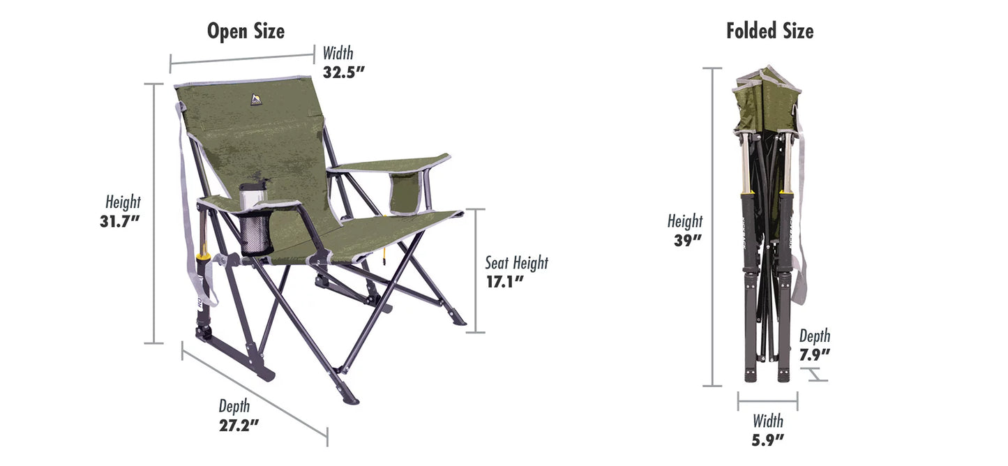 GCI Outdoor Chair - Kickback Rocker