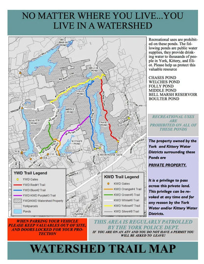 Delivery - Scituate Pond Landing and Trails Area