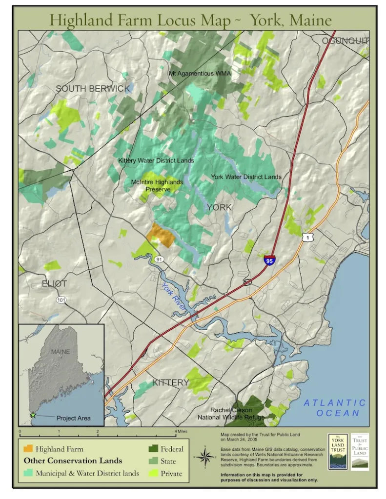 Highland Farm Locus Map