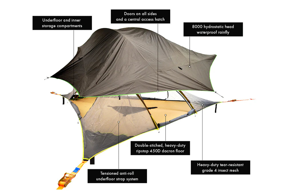 Tentsile Tree Tent - Safari Stingray 3 Person