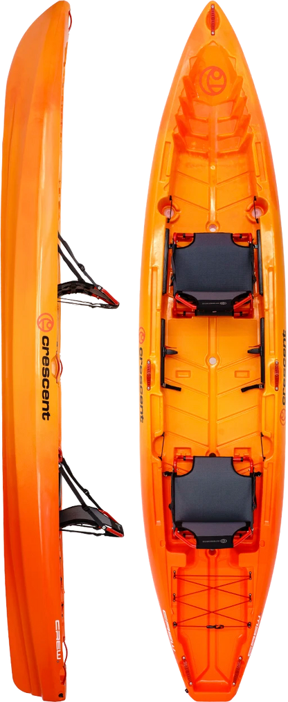 Crew 2+1 kayak for rent